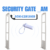 anti theft eas clothing security gate